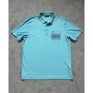 Travis Mathew Teal Golf Polo Men’s XL